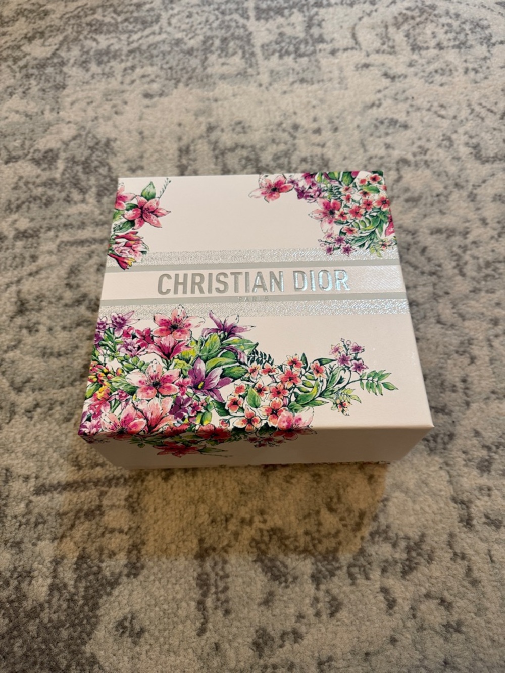 Christian Dior Floral Gift Box - Pink & Green